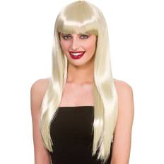 Blonda Peruker Wicked Costumes Fantasy Wig - Long Blonde - Clear One