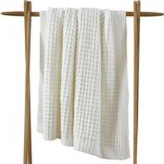 Sunday Citizen Waffle Lightweight Throw Manta Blanco