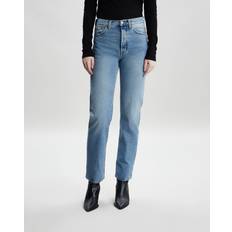Jeans Straight Leg Denim Ljusblå W30/L32