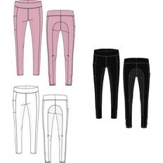Equipage Molly Fg Tights - Vit