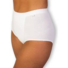 Women's Lingerie Control Briefs Pack White TJ Hughes