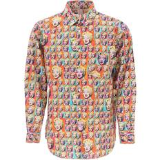 Comme des Garçons Tøj Comme des Garçons Grafisk Print Bomuldsskjorte - Flerfarvet