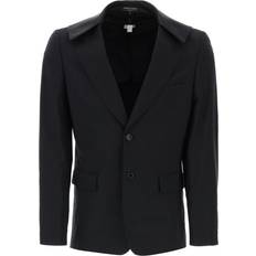 Men - XXL Blazers Comme Des Garcons Homme Plus Satin Collar Blazer With Eight