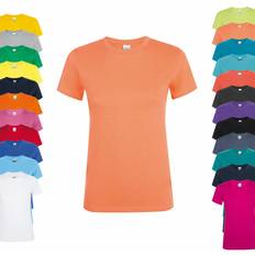 Sol's Damen regent t-shirt halbgekämmte ringgesponnene baumwolle Apple Green