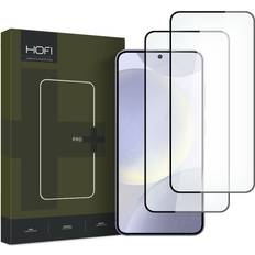 MTP Products Samsung Galaxy S24 Hofi Premium Härdat Glas Skärmskydd 9H 2 St. Svart Kant