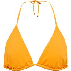 Caia triangle bikini top orange