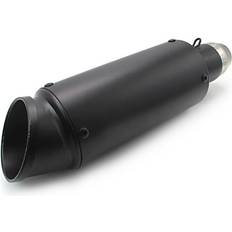 Exhaust Systems Zaddox Auspuff Pace kompatibel mit Aprilia RSV4 RF RR Schalldämpfer Edelstahl schwarz schwarz-schwarz