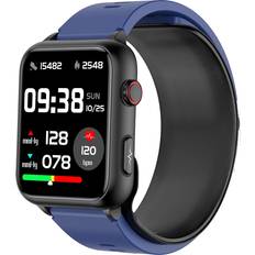 INF Stegräknare Smartwatches INF Smartwatch, 1,91-tums skärm, blodtryck, puls, blodsyre