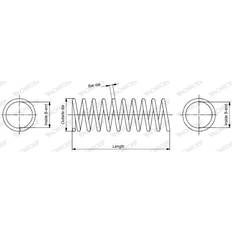 Ammortizzatori Monroe SP3939 Molle Ammortizzatori DACIA Duster SUV