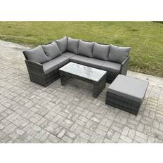 Garden & Outdoor Furniture Fimous 7 Corner Outdoor Lounge Set