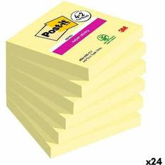 Gula Sticky Notes Post-it Super Sticky Gul 76 x 76 mm
