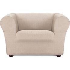 Beige Fundas de Sillón Eysa Eysa PREMIUM JAZ Loose Armchair Cover Beige