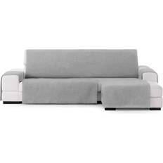 Gris Fundas de Sofá Suelta Eysa Chaise Longue Valeria 3 Color Gris 240 cm Funda de Sofá Suelta Gris