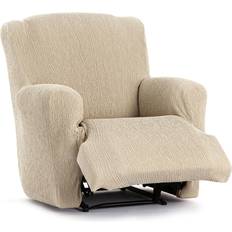Fundas de Sillón Eysa Sofá Relax Pies Juntos Troya 00-Crudo Funda de Sillón Blanco