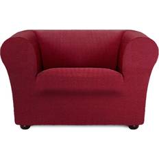 Rojo Fundas de Sillón Eysa Protectora Premium Jaz Burdeos 110 x 100 x 130 cm Funda de Sillón Rojo