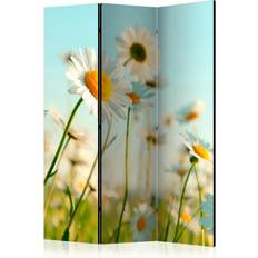 Multifärgade Rumsavdelare Arkiio Daisies spring meadow Rumsavdelare 135x172cm