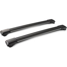 Portapacchi Yakima Rail Black Mixed Coppia Barre Portatutto Alluminio 91 97 cm