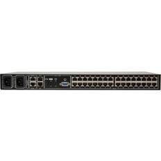 KVM Switches Tripp Lite B072-032-Ip2-K Netcommander 32-Port Cat5 Kvm Over Ip Switch 2 Remote 1 Local User, 16 Usb Dongles, 1U Rack-Mount