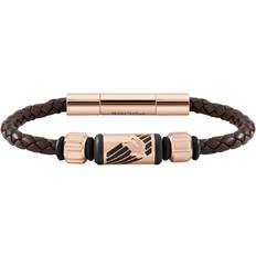 Brown Jewellery Police Men's Bracelet PJ26466BLC.03A Leather 19