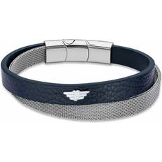 Leather Bracelets Police Men's Bracelet PEAGB2119614 Stainless steel 21