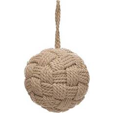 Cotton Christmas Tree Ornaments Creative Co-Op Rope Ball Christmas Tree Ornament