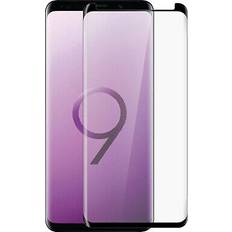 Pellicole Protettive Avizar Pellicola Galaxy S9 Vetro Temperato 9h Ricurvo 5d Full Cover Contorni Neri
