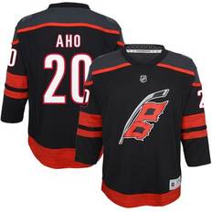 Outerstuff Youth Sebastian Aho Black Carolina Hurricanes Home Replica Player Jersey