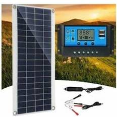 AlwaysH 300W 12V Solar Panel, Solar Panel Kit, Battery Charger Kit with 60A Solar Charge Controller for rv, Yacht, Outdoor, Garden, Lighting Alwaysh