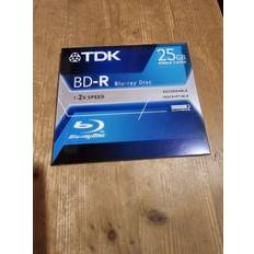 TDK Rohling blue ray bd-r 25gb einmal beschreibbar,1-2-fach in jewel case 25 GB