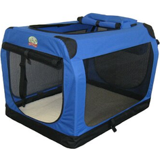 Go Pet Club Travel Soft-Sided Crate Metal