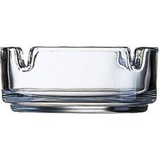 Arcoroc Transparent 8 cm Stackable Ashtray Set of 6