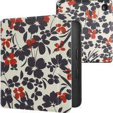 Kwmobile Case Compatible with Kobo Libra 2 Case Cover Flower