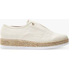 Leather - White Espadrilles Moda In Pelle Felicie Leather Espadrilles