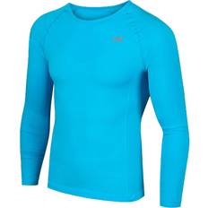 Seamless Base Layer Tops Zone3 Seamless Base Layer Blue Man