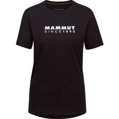 Mammut Dame T-shirts Mammut Core T-Shirt Logo - Farve Sort