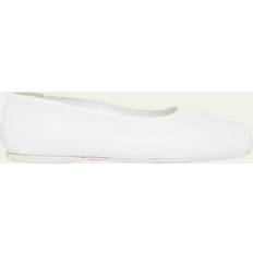 Marni Shoes Marni Dancer Leather Bow Ballerina Flats