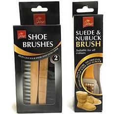 Shoe Care & Accessories Jump Pack Of Wooden shoe Brush And Suede & Nubuck Brush For Restore To Original By Aliahs_best247