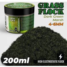 Modeller & Byggsatser Green Stuff World Grass Flock Dark Marsh 4-6 mm