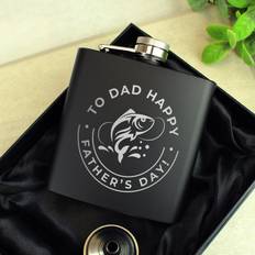 Hip Flasks Personalised Memento Company Personalised Fishing Hip Flask