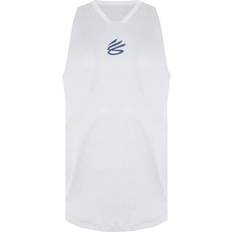 Under Armour x Stephen Curry Mens White Performance Tank Top