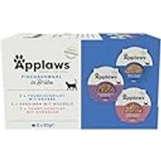 Applaws Cat Multipack Fish Selection in Broth, 8x60g Total of 32 Pots