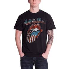 Rolling Stones The Unisex Adult Tour Of America '78 Back Print T-Shirt Black 42/Regular/18/16