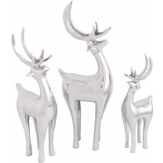 Nambe Vintage Reindeer Trio Large: 12.5"