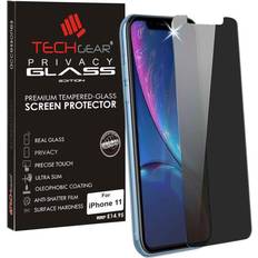 Screen Protectors TechGear Anti Spy Screen Protector for iPhone 11 PRIVACY GLASS Edition Genuine Tempered Glass Screen Protector Guard Cover