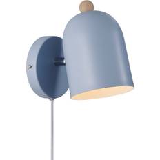 Blåa Väggarmaturer Nordlux Gaston Vägglampa Blå 11.5 x 19.5 cm Väggarmatur