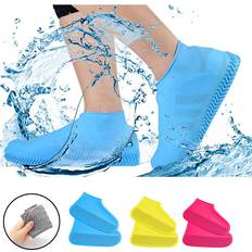 Silikon berschuhe wasserdichte Schuh- berzieher rutschfeste Regen-Schuhe Multicoloured