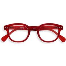 Round Reading Glasses IZIPIZI Occhiali Reading C Red Crystal Soft 3