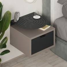 Decortie Oslo Modern Floating Bedside Table