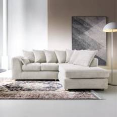 Abakus Direct Jumbo Cord Corner Sofa