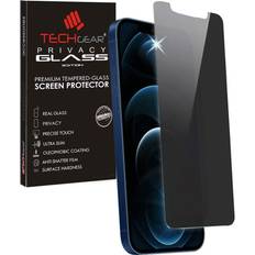 TechGear Anti Spy Screen Protector for iPhone 12 Pro Max PRIVACY Filter GLASS Edition Genuine Tempered Glass Screen Protector